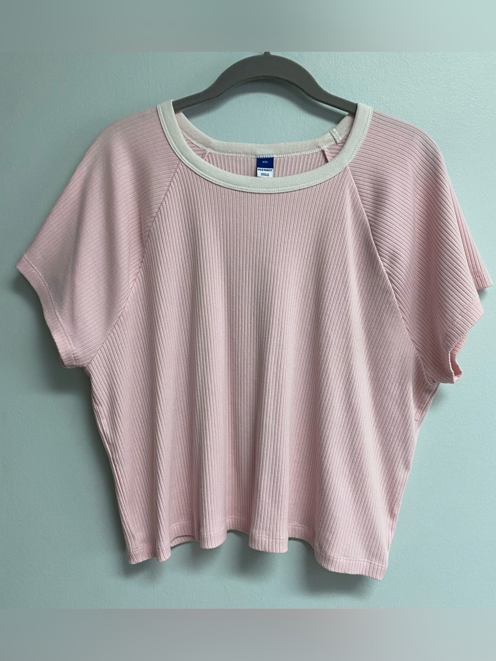 OLD NAVY RIBBED CROPPED TOP - XL (XXL) - Picture 6 of 7